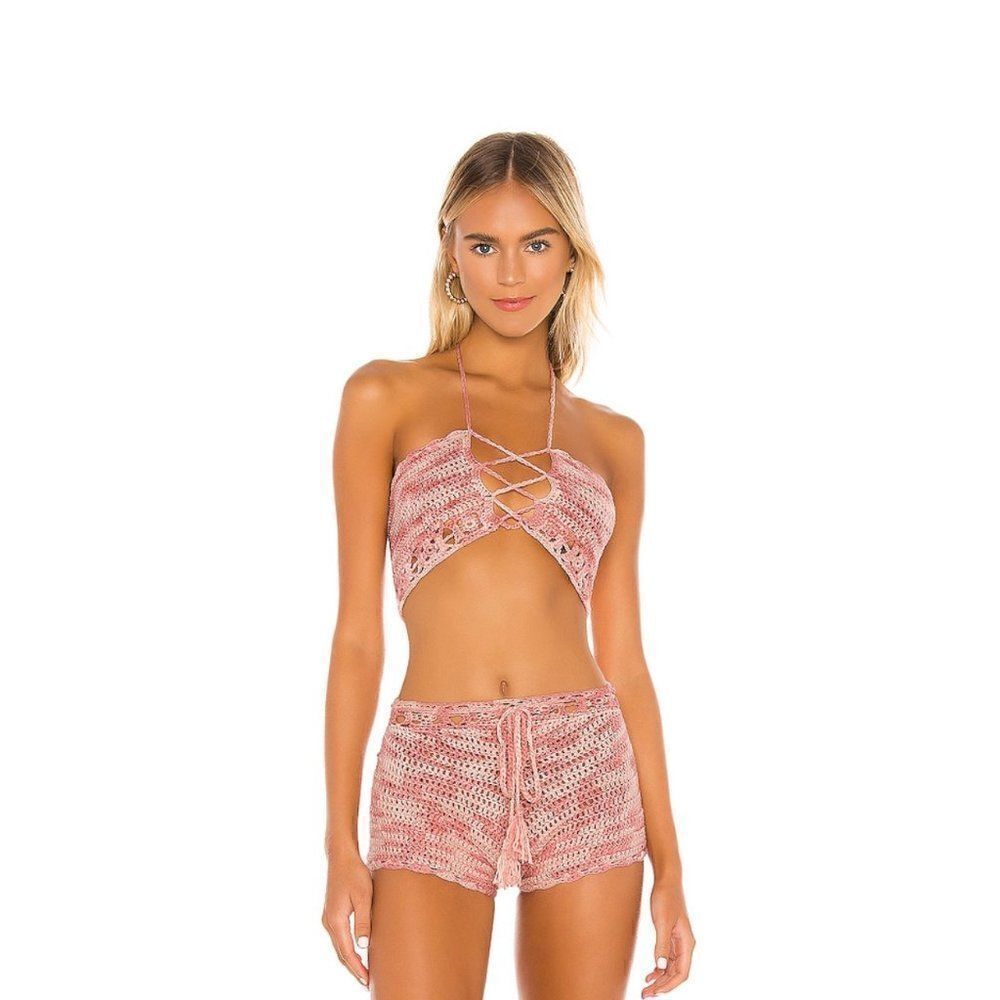 Townie Crotchet Crop Top (M)